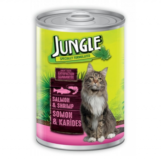 Jungle Somon ve Karidesli 415 gr Kedi Maması kullananlar yorumlar